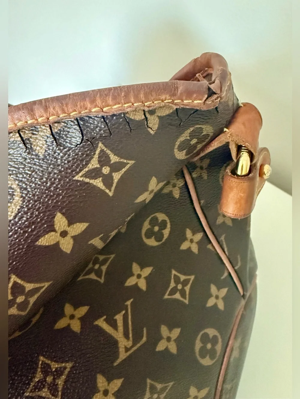 Louis Vuitton Delightful MM Monogram Shoulder Bag